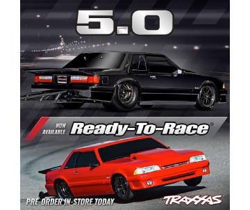 Traxxas Ford Mustang 5.0 Drag Slash RTR - Black