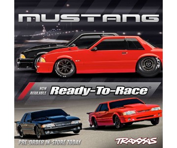 Traxxas Ford Mustang 5.0 Drag Slash RTR - Black