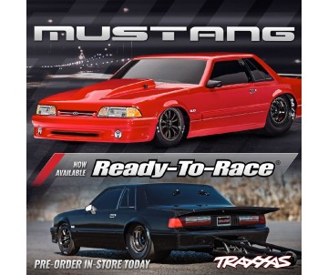 Traxxas Ford Mustang 5.0 Drag Slash RTR - Red