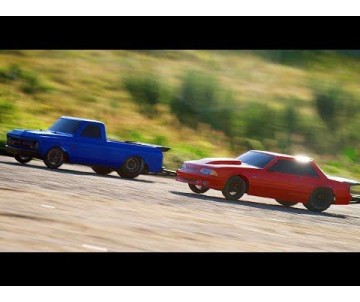 Traxxas Ford Mustang 5.0 Drag Slash RTR Extreme Heavy Duty - Red