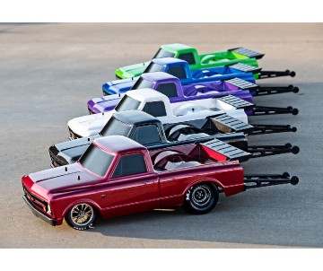Traxxas 1967 Chevrolet C10 Drag Slash Extreme Heavy Duty - Brilliant Blue