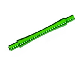 Traxxas Axle, Wheelie Bar, 6061-T6 Aluminum (Green-Anodized) (1)/ 3X12 BCS (With Threadlock) (2)