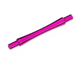 Traxxas Axle, Wheelie Bar, 6061-T6 Aluminum (Pink-Anodized) (1)/ 3X12 BCS (With Threadlock) (2)