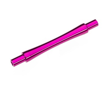 Traxxas Axle, Wheelie Bar, 6061-T6 Aluminum (Pink-Anodized) (1)/ 3X12 BCS (With Threadlock) (2)