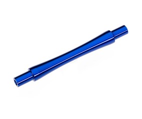 Traxxas Axle, Wheelie Bar, 6061-T6 Aluminum (Blue-Anodized) (1)/ 3X12 BCS (With Threadlock) (2)