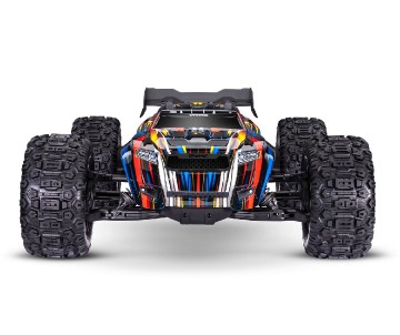 Traxxas Sledge: 1/8 Scale 4WD Brushless Electric Monster Truck with TQi 2.4GHz Traxxas Link Enabled Radio System and Traxxas Stability Management (TSM) - Blue