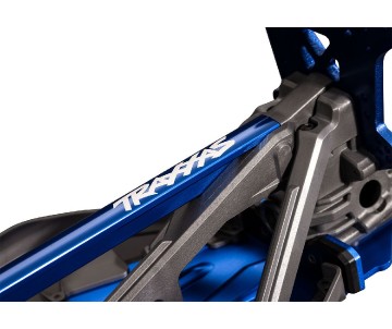 Traxxas Sledge: 1/8 Scale 4WD Brushless Electric Monster Truck with TQi 2.4GHz Traxxas Link Enabled Radio System and Traxxas Stability Management (TSM) - Blue