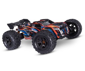 Traxxas Sledge: 1/8 Scale 4WD Brushless Electric Monster Truck with TQi 2.4GHz Traxxas Link Enabled Radio System and Traxxas Stability Management (TSM) - Orange