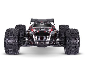 Traxxas Sledge: 1/8 Scale 4WD Brushless Electric Monster Truck with TQi 2.4GHz Traxxas Link Enabled Radio System and Traxxas Stability Management (TSM) - Red