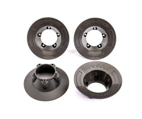 Traxxas Wheel Covers, Gray (4) (Fits TRA9572 Wheels)