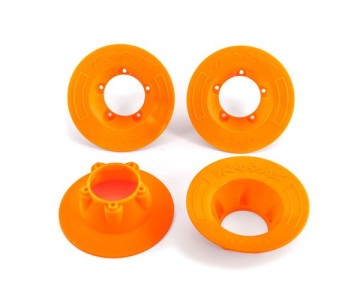 Traxxas Wheel Covers, Orange (4) (Fits TRA9572 Wheels)