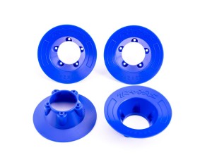 Traxxas Wheel Covers, Blue (4) (Fits TRA9572 Wheels)