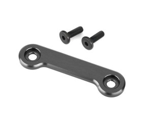 Traxxas Wing Washer, 6061-T6 Aluminum (Dark-Titanium Anodized) (1)/ 4x12mm FCS (2)