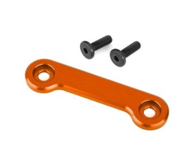 Traxxas Wing Washer, 6061-T6 Aluminum (Orange-Anodized) (1)/ 4x12mm FCS (2)