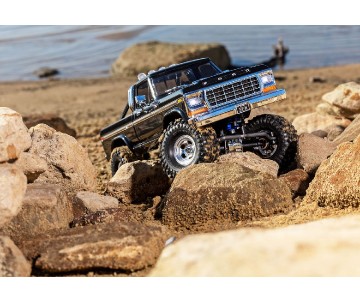 Traxxas 1/18 TRX-4M High Trail 79 F150 Truck 1/18-Scale 4WD Electric Truck with TQ 2.4GHz Radio System - Black