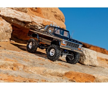 Traxxas 1/18 TRX-4M High Trail 79 F150 Truck 1/18-Scale 4WD Electric Truck with TQ 2.4GHz Radio System - Black