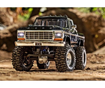 Traxxas 1/18 TRX-4M High Trail 79 F150 Truck 1/18-Scale 4WD Electric Truck with TQ 2.4GHz Radio System - Black