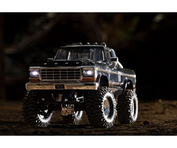 Traxxas 1/18 TRX-4M High Trail 79 F150 Truck 1/18-Scale 4WD Electric Truck with TQ 2.4GHz Radio System - Black
