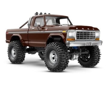 Traxxas 1/18 TRX-4M High Trail 79 F150 TruckTraxxas 1/18 TRX-4M High Trail 79 F150 Truck 1/18-Scale 4WD Electric Truck with TQ 2.4GHz Radio System - Brown