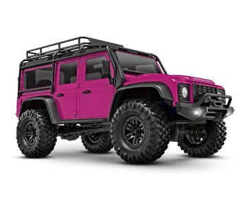Traxxas TRX-4M Land Rover Defender 1/18 RTR 4X4 Trail Truck, Pink