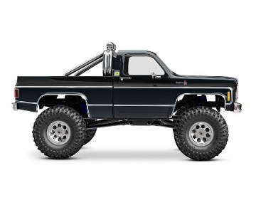 Traxxas TRX-4M High Trail Edition Crawler with Chevrolet K10 Pickup Body (Black): 1/18-Scale 4X4 Electric Trail Truck. Ready-To-Drive with TQ 2.4GHz 2-Channel Transmitter and ECM-2.5 Waterproof Electronics