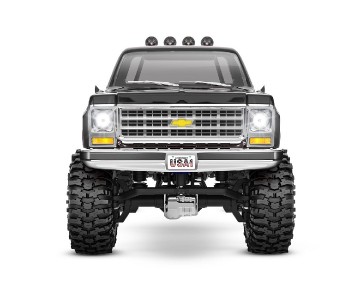 Traxxas TRX-4M High Trail Edition Crawler with Chevrolet K10 Pickup Body (Black): 1/18-Scale 4X4 Electric Trail Truck. Ready-To-Drive with TQ 2.4GHz 2-Channel Transmitter and ECM-2.5 Waterproof Electronics
