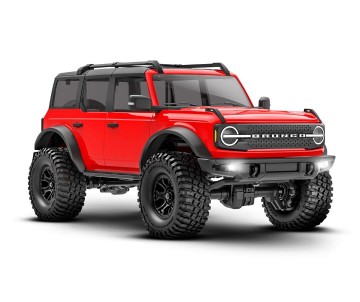 Traxxas TRX-4M Ford Bronco 1/18 RTR 4X4 Trail Truck, Red