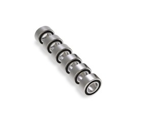 Traxxas Ball Bearing Set, Transmission, Black Rubber Sealed (Contains 3x6x2.5mm Bearings (6))