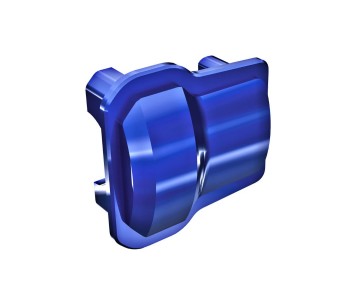 Traxxas Axle Cover, 6061-T6 Aluminum (Blue-Anodized) (2)/ 1.6x12mm BCS (With Threadlock) (8)