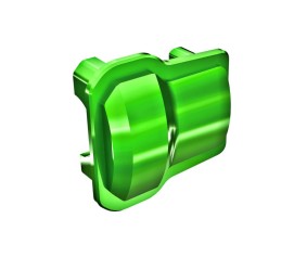 Traxxas Axle Cover, 6061-T6 Aluminum (Green-Anodized) (2)/ 1.6x12mm BCS (With Threadlock) (8)