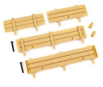 Traxxas TRX-4M Trailer Stake Sides (4) Shown with Optional Tires TRA9797