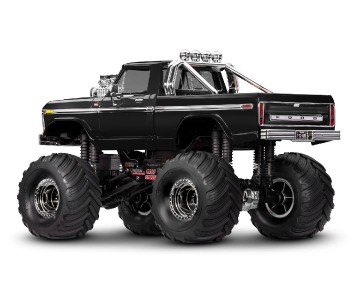 Traxxas TRX-4MT Monster Truck with 1979 Ford® F-150® Truck Body: 1/18-Scale 4WD Electric Truck with TQ 2.4GHz Radio System - Black