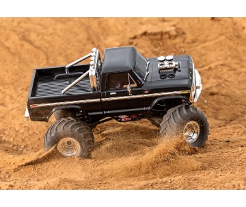 Traxxas TRX-4MT Monster Truck with 1979 Ford® F-150® Truck Body: 1/18-Scale 4WD Electric Truck with TQ 2.4GHz Radio System - Black