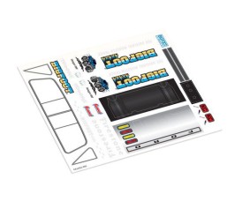 Traxxas Decal sheet, 1/18 scale TRX-4MT Bigfoot No. 1