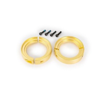 Traxxas Wheel weights, brass (31 grams per wheel) (2)