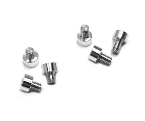 Trinity X-Factor  Aluminum Screw Kit Silver 3ea 5mm, 6mm (6)