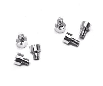 Trinity X-Factor  Aluminum Screw Kit Silver 3ea 5mm, 6mm (6)