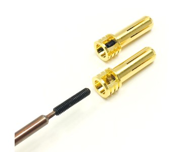 Trinity Certified Adjustable Copper Gold Plated 5mm Bullet