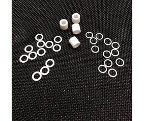 Trinity Ultimate PTFE & Aluminum Brushless Motor Shim Kit 28pc