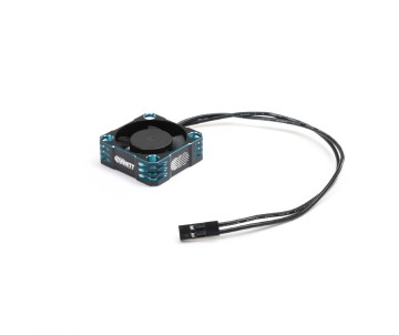 Trinity Aluminum 30x30mm BLUE/BLACK Fan