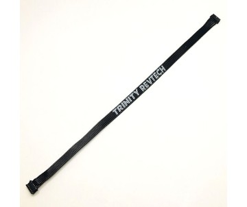 Trinity Flat Sensor Wire With TRINITY Logo  White 100mm