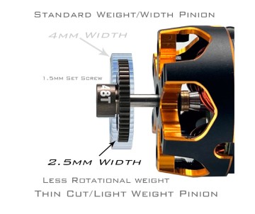 Trinity 33T Thin Cut Ultra Light Weight 64P Pinion