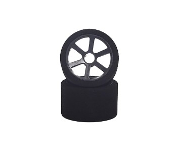 Trinity US PRIME Fresh Cut Foam 1/12 Racing Tires Front Platinum 25S