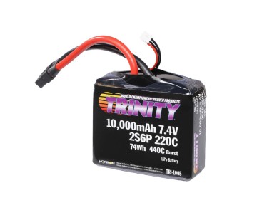 Trinity 10000mAh 2S6P 7.4V 220C Drag Racing XT90