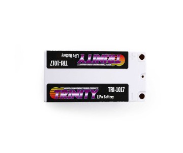 Trinity 8500mAh 2S 7.4V 130C Fat Shorty 5mm Bullets