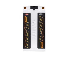 Trinity 11500mAh 2S2P 7.4V 130C Fat Shorty 5mm Bullets
