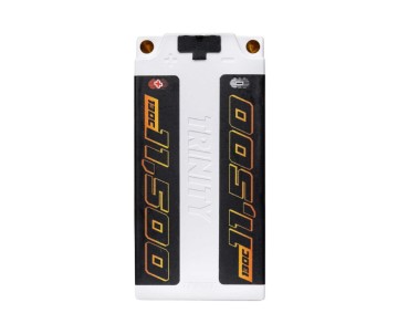 Trinity 11500mAh 2S2P 7.4V 130C Fat Shorty 5mm Bullets