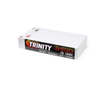 Trinity 8400mAh 1S 3.7V 130C Shorty 5mm Bullets