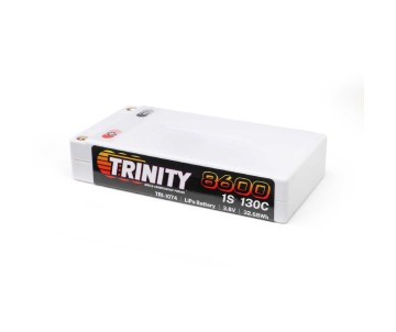 Trinity 8600mAh 1S 3.8V 130C Shorty 5mm Bullets