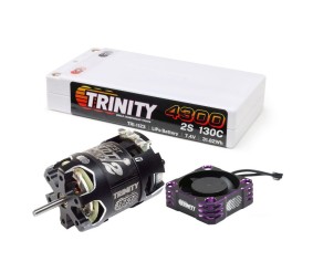 Trinity 17.5 Stock Racer Bundle (Motor, Battery and Fan included)